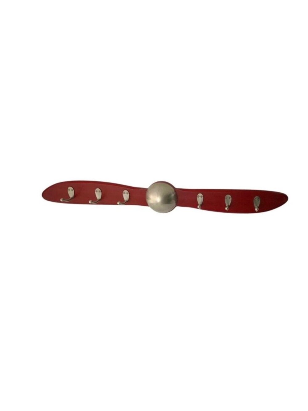 Airplane Propeller Wall Hook Wood Coat Rack Vintage Aviation Decor (used)